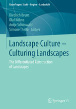Landscape Culture Culturing Landscapes The Differentiated Construction Of Landscapes 1st Edition Diedrich Bruns