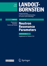 Supplement To Volume I24 1st Edition H Schopper Eds