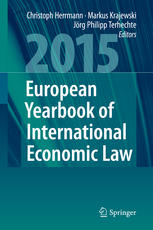 European Yearbook Of International Economic Law 2015 1st Edition Christoph Herrmann