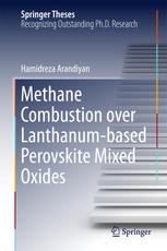 Methane Combustion Over Lanthanumbased Perovskite Mixed Oxides 1st Edition Hamidreza Arandiyan Auth