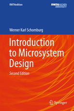 Introduction To Microsystem Design 2nd Edition Werner Karl Schomburg Auth