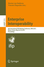 Enterprise Interoperability 6th International Ifip Working Conference Iwei 2015 Nmes France May 2829 2015 Proceedings 1st Edition Marten Van Sinderen
