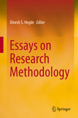Essays On Research Methodology 1st Edition Dinesh S Hegde Eds