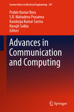 Advances In Communication And Computing 1st Edition Prabin Kumar Bora