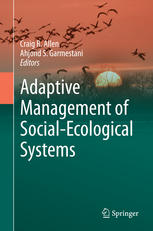 Adaptive Management Of Socialecological Systems 1st Edition Craig R Allen