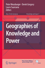 Geographies of Knowledge and Power 1st edition Peter Meusburger