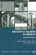 Diffusion Of Chloride In Concrete Theory And Application Poulsen