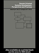 Domain Oriented Systems Development Practices And Perspectives 1st Edition Kiyoshi Itoh