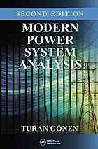 Modern Power System Analysis 2nd Ed Gnen Turan