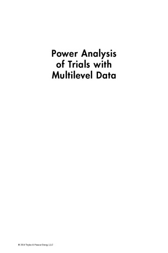 Power Analysis Of Trials With Multilevel Data Moerbeek Mirjam Teerenstra