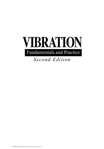Vibration Clarence W De Silva