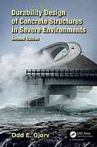 Durability Design Of Concrete Structures In Severe Environments Second Edition Gjrv
