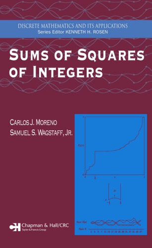 Sums Of Squares Of Integers Moreno Carlos J Wagstaff Jr Samuel S