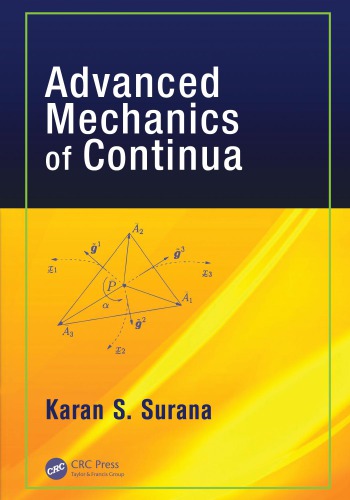 Advanced Mechanics Of Continua Surana Karan S