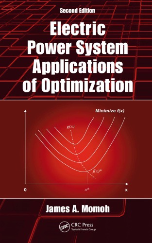 Electric Power System Applications Of Optimization Second Edition 2nd Ed Momoh