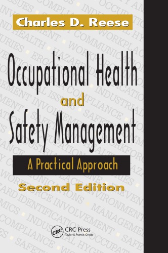 Occupational Health And Safety Management A Practical Approach Second Edition 2nd Ed Reese