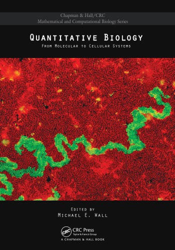 Quantitative Biology From Molecular To Cellular Systems Wall