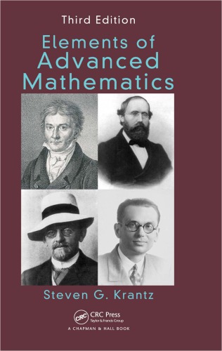Elements Of Advanced Mathematics Third Edition 3rd Ed Krantz