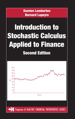 Introduction To Stochastic Calculus Applied To Finance Second Edition 2nd Ed Lamberton