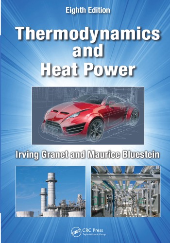 Thermodynamics And Heat Power Eighth Edition 8th Ed Bluestein