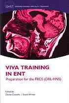 Viva Training In Ent Preparation For The Frcs Orlhns 1st Ed Winter
