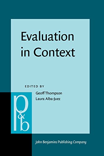 Evaluation In Context Geoff Thompson Ed Laura Albajuez Ed
