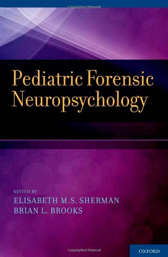 Pediatric Forensic Neuropsychology 1st Edition Elisabeth Ms Sherman