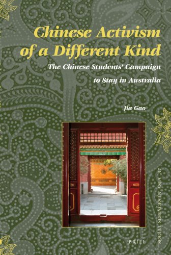 Chinese Activism Of A Different Kind The Chinese Students Campaign To Stay In Australia Gao Jia