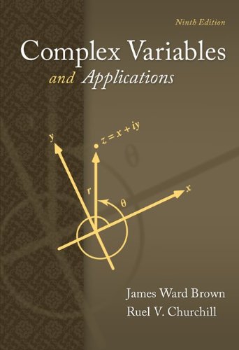 Complex Variables And Applications 9th Edition James Brown Ruel Churchill