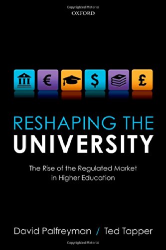 Reshaping The University The Rise Of The Regulated Market In Higher Education 1st Edition David Palfreyman
