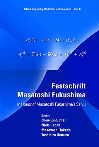 Festschrift Masatoshi Fukushima In Honor Of Masatoshi Fukushimas Sanju Zhenqing Chen
