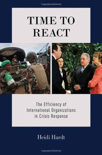 Time To React The Efficiency Of International Organizations In Crisis Response 1st Edition Heidi Hardt
