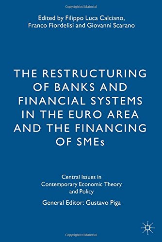 The Restructuring Of Banks And Financial Systems In The Euro Area And The Financing Of Smes Filippo Luca Calciano
