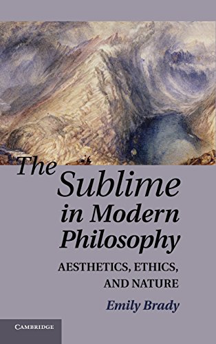 The Sublime In Modern Philosophy Aesthetics Ethics And Nature 1st Edition Emily Brady