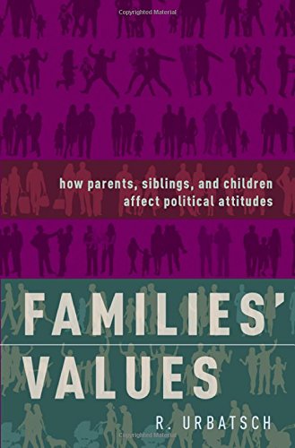 Families Values How Parents Siblings And Children Affect Political Attitudes 1st Edition R Urbatsch