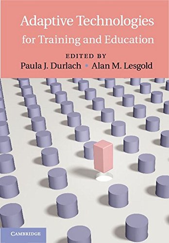Adaptive Technologies For Training And Education 1st Edition Paula J Durlach
