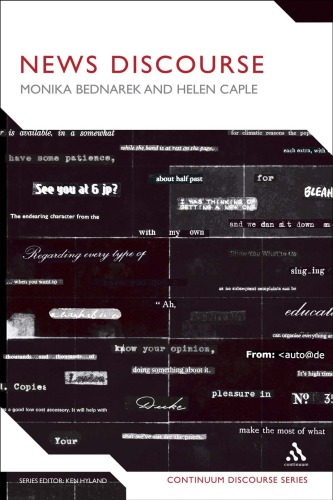News Discourse Monika Bednarek And Helen Caple