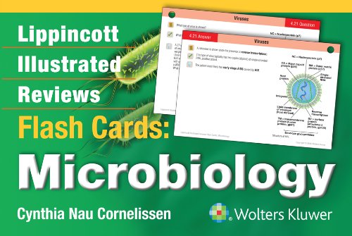 Lippincott Illustrated Reviews Flash Cards Microbiology 1 Flc Crds Cynthia Nau Cornelissen Phd