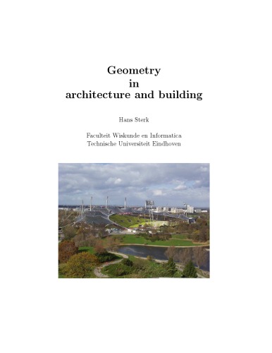 Geometry In Architecture And Building Hans Sterk