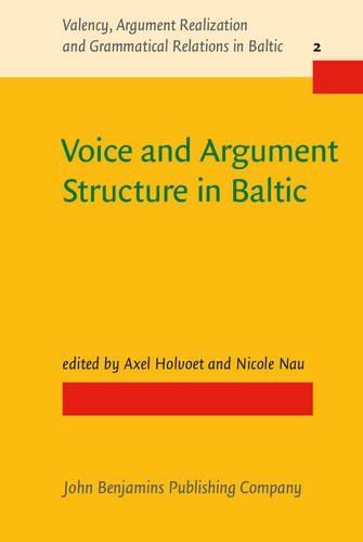 Voice And Argument Structure In Baltic Axel Holvoet Nicole Nau