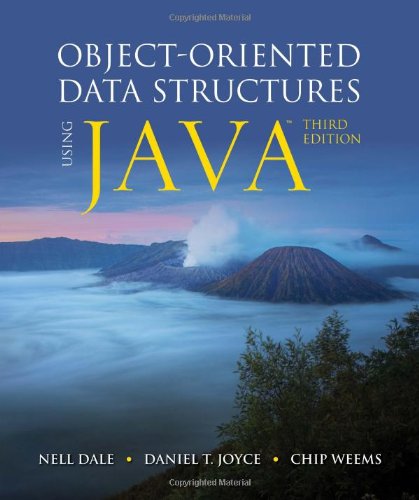 Objectoriented Data Structures Using Java 3rd Edition Nell Dale