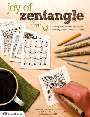 Joy Of Zentangle Drawing Your Way To Increased Creativity Focus And Wellbeing Marie Browning Czt