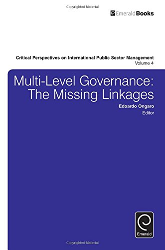 Multilevel Governance The Missing Linkages Edoardo Ongaro