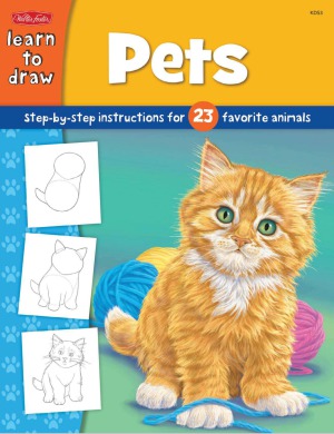 Learn To Draw Pets Draw And Color Peter Mueller