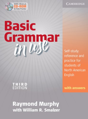 Basic Grammar In Use Cdrom Selfstudy Reference And Practice For Students Of North American English 3rd Raymond Murphy