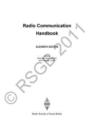 Radio Communication Handbook 11th Mike Dennison John Fielding