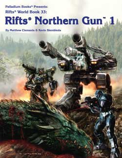 Rifts World Book 33 Northern Gun 1 Matthew Clements And Kevin Siembieda