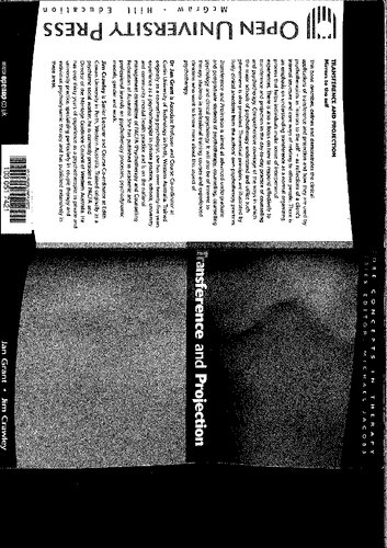 Transference And Projection 1st Edition Jan Grant Jim Crawley