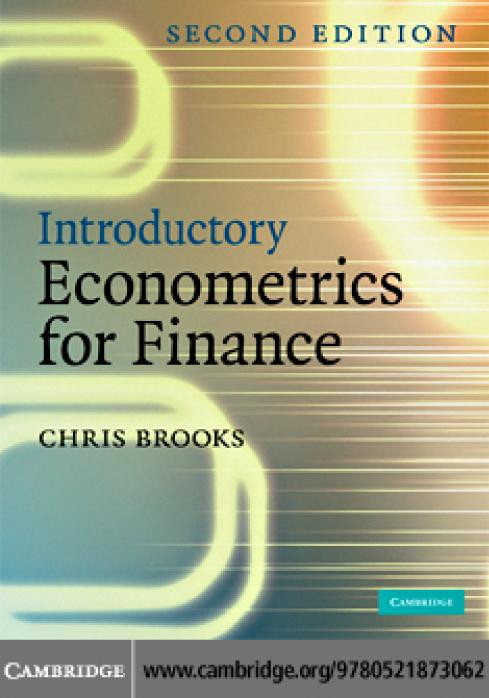 Introductory Econometrics For Finance 2nd Edition Chris Brooks