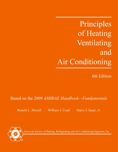 Principles Of Heating Ventilating And Air Conditioning 6th Edition Solutions Manual Ronald H Howell